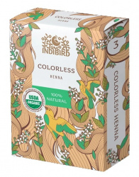 Хна бесцветная (Henna Colorless) + шапочка и перчатки Indibird, 100 г