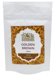 Хна золотисто-коричневая (Golden Brown Henna) Indibird, 50 г